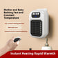 Portable Small Electric Heater With Remote Control