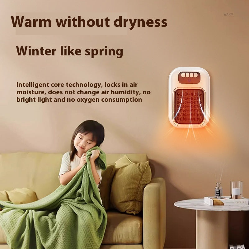 Portable Small Electric Heater With Remote Control
